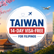 Taiwan Offers 14-Day Visa-Free Entry for Filipinos